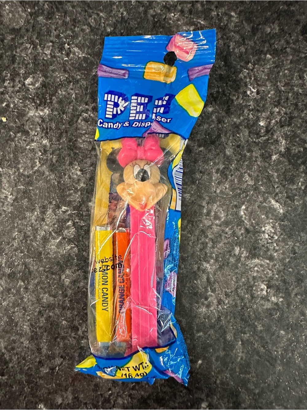 PEZ Minnie Mouse Pink Candy Dispenser